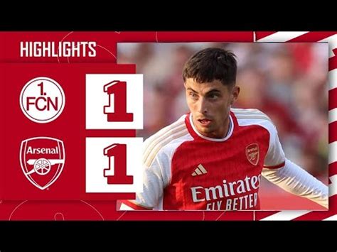 Nuremberg Vs Arsenal Highlights All Goals Fc Nuremberg L Kai