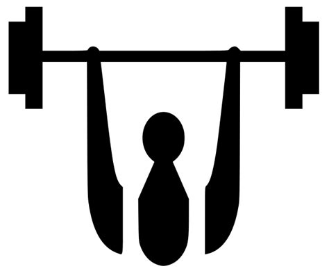 Free Barbell Black Cliparts, Download Free Barbell Black Cliparts png ...