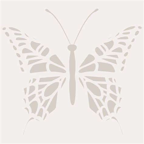 Stencil Mini Deco Vintage Figura Mariposa