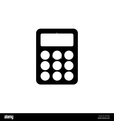 Calculator icon vector. Accounting calculator icon. calculator vector ...