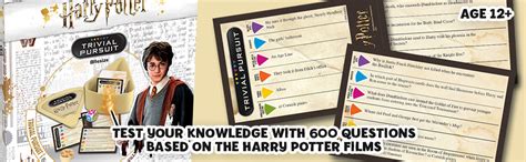 Winning Moves Harry Potter Trivial Pursuit Game Bitesized Amazon Co