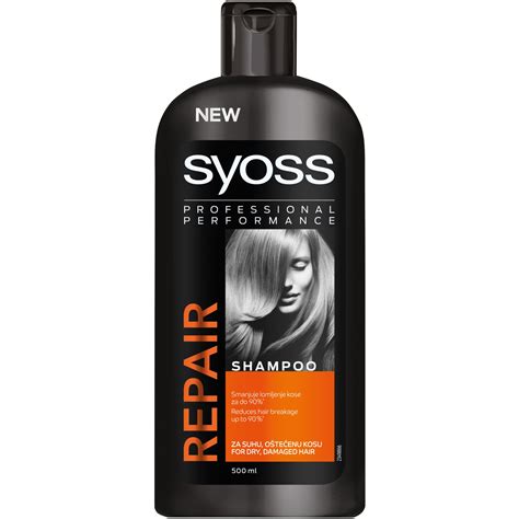 Sampon Syoss Repair Therapy Pentru Par Deteriorat 500 Ml EMAG Ro