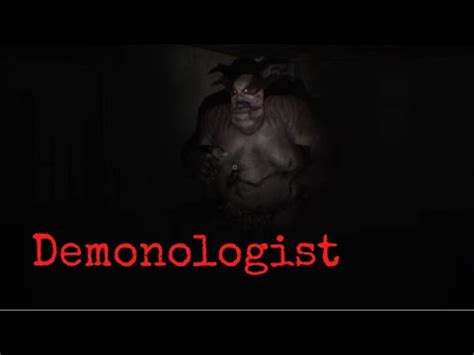 Demonologist Professional Demon Hunters YouTube