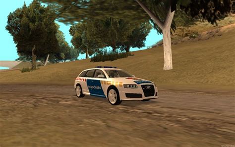 GTA San Andreas Audi RS6 Hungarian Police Rendőrség Mod GTAinside