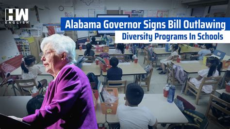 Alabama Governor Signs Bill Outlawing Diversity Programs In Schools