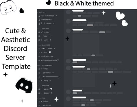 Discord Server Template Aesthetic