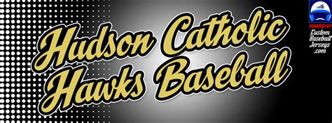 Hudson Catholic Hawks Custom Throwback Baseball Jerseys