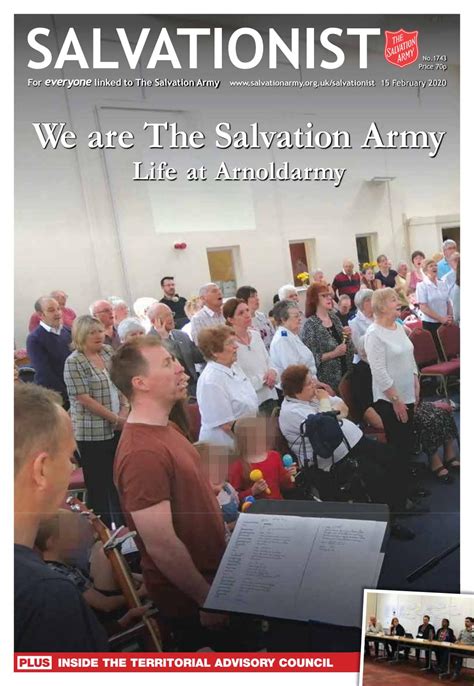 Salvationist 15 February 2020 By The Salvation Army Uk And Ireland Issuu