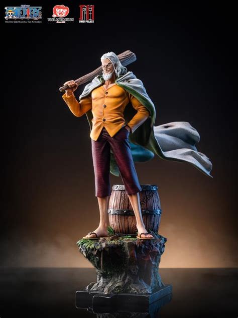 One Piece Monkey D Luffy Silvers Rayleigh Statue Set