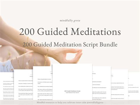 200 Guided Meditation Script Bundle Guided Meditation Script - Etsy