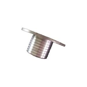 China Fabricated Flanged Elbow With Rilsan Coating Stainless Steel