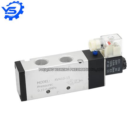 4V410 15 Single Head Airtac Type Pneumatic Electric Solenoid Valve