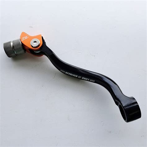 Zeta Revolver Adjustable Gear Lever Ktm Sx Black W Orange