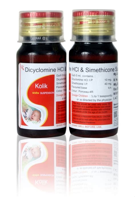 Kolik 30 Ml Antispasmodic Antiflatulent Syrup Esquire Drug House At Rs