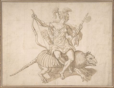 Anonymous Netherlandish Th Century Allegory Of America From The