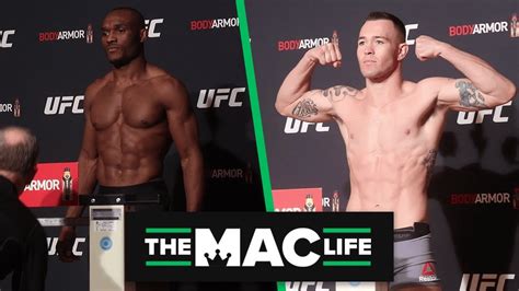 Colby Covington “170lbs Of All America Steel And Sex Appeal” Ufc 245 Official Weigh Ins Youtube