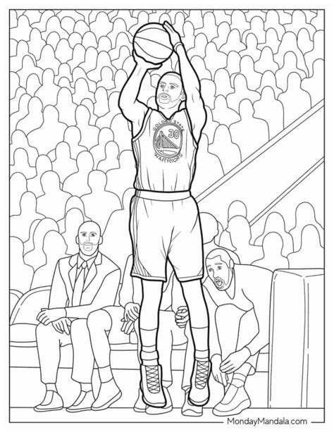 18 Steph Curry Coloring Pages Free Pdf Printables