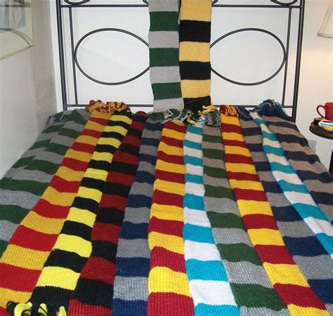 harry potter house colors scarves | Harry potter scarf, Harry potter ...