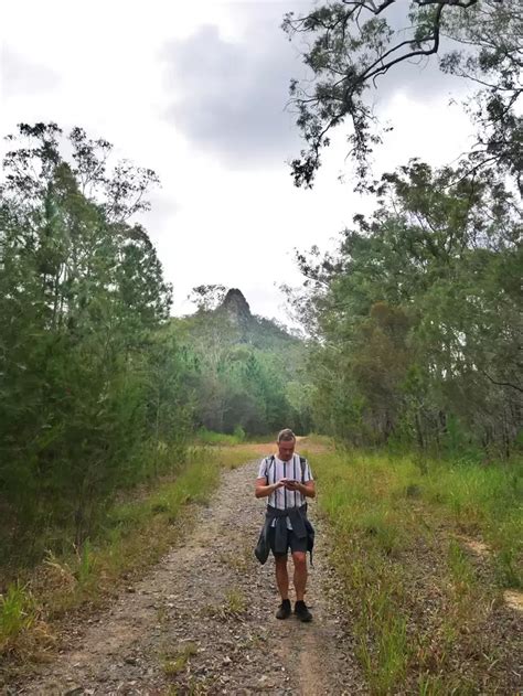 Hiking at the Glass House Mountains - Queensland, Australia