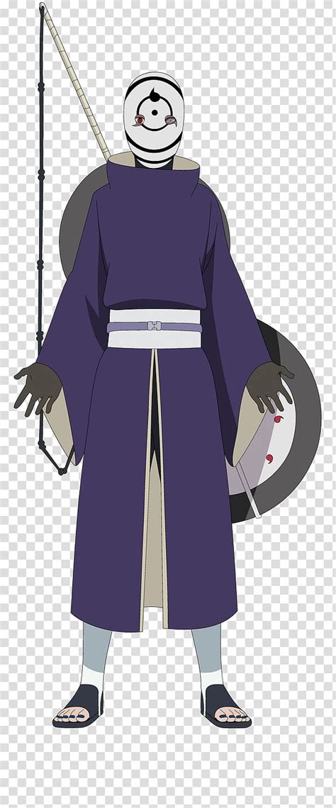 Obito Uchiha War Outfit Obito Uchiha Transparent Background PNG