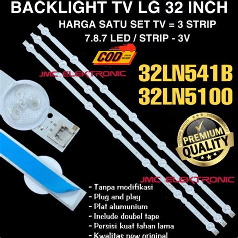 Jual Backlight Tv Lg Ln Ln B Lampu Led Backlight Lg Led