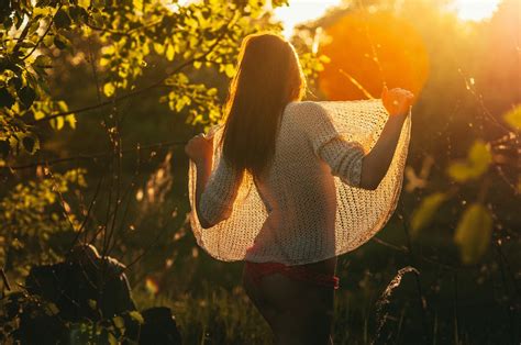 Fondos De Pantalla Luz De Sol Mujer Modelo Puesta De Sol Naturaleza Morena Culo