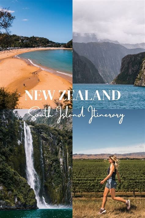 New Zealand South Island Itinerary Best Things To See In 2024 New Zealand South Island New