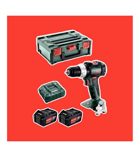 Perceuse Visseuse Sans Fil Metabo Bs Lt Bl Batteries Et Chargeur