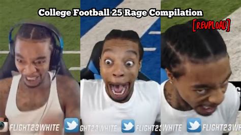 FlightReacts College Football 25 Rage Compilation Try Not To Laugh