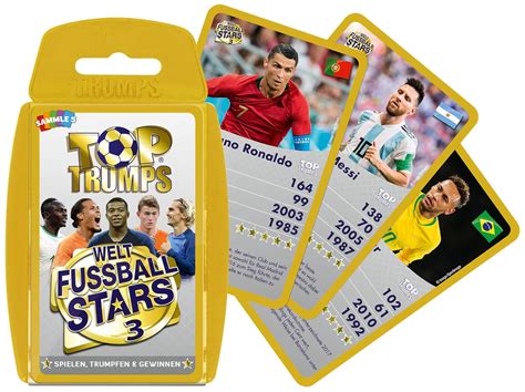 Top Trumps Weltfussball Stars Amazon Co Uk Books