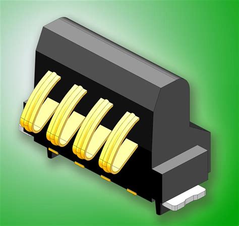 Suyin Spring Contact Battery Connectors Housing Variations Reduce Cost