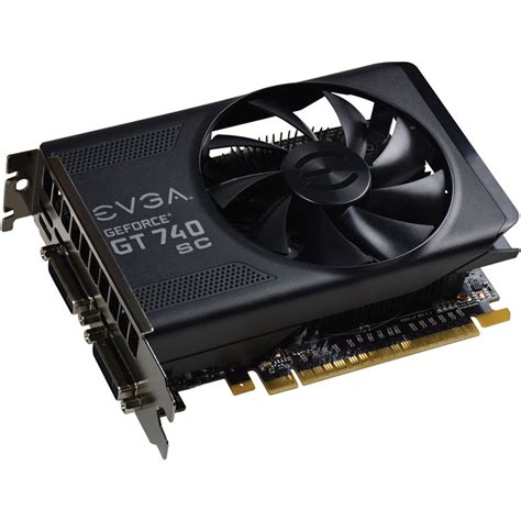 EVGA GeForce GT 740 Superclocked Graphics Card 02G P4 3747 KR