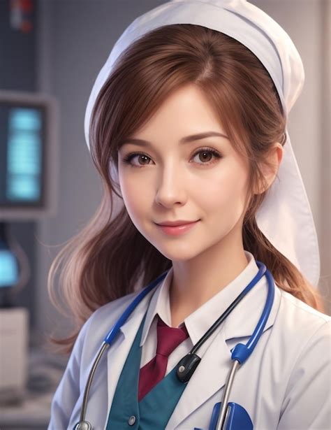 Premium Photo Free Photo Woman Doctor Wearing Lab Coat With