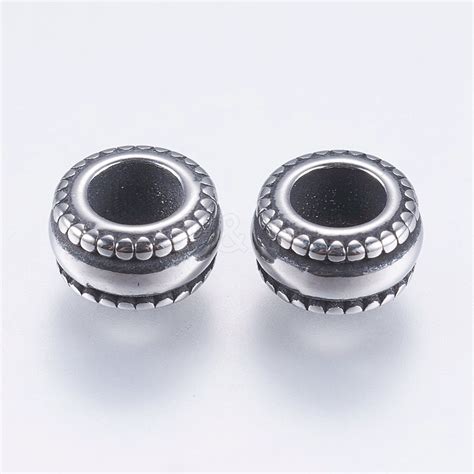 Wholesale 304 Stainless Steel European Beads