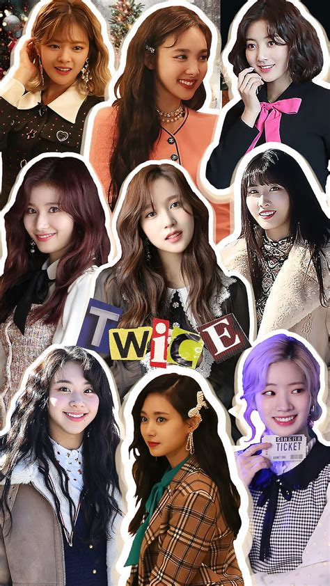 Twice Dance The Night Away Kpop Ekran Blokady Mina Jihyo Sana Jungyeon Chaeyoung Tzuyu Nayeon