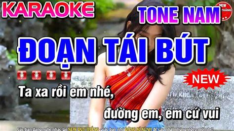 O N T I B T Karaoke Nh C S Ng Tone Nam New Duy Th Ng Youtube