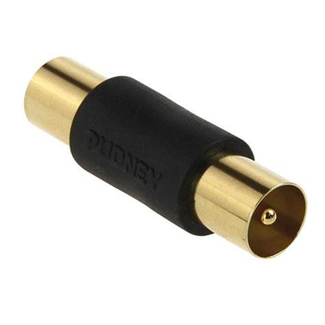 Pudney Coaxial TV Plug to Plug Coupler - JB Hi-Fi NZ