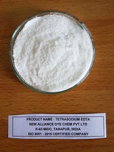 EDTA Tetrasodium Powder Manufacturer Supplier Exporter