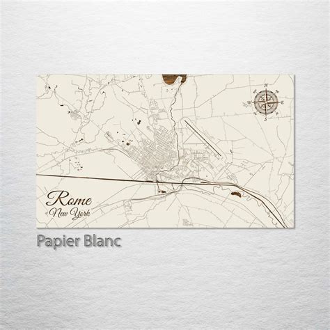 Rome, New York Street Map