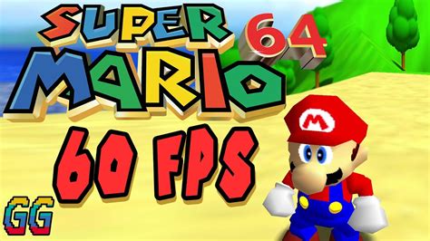 Super Mario 64 60fps 1996 No Commentary Youtube