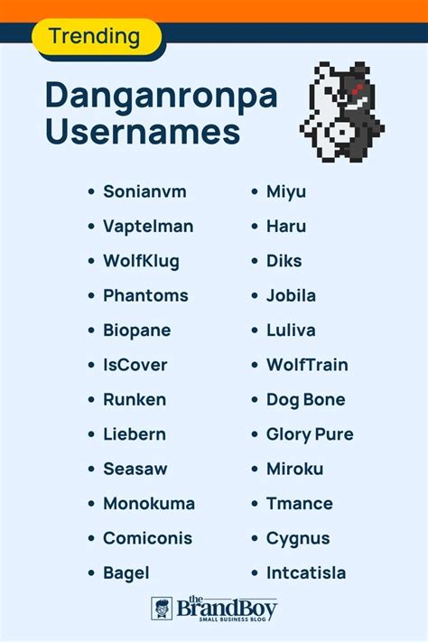 600+ Cool Danganronpa Usernames Ideas With Generator | Danganronpa ...