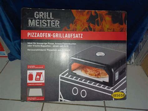 Grillmeister Gas Pizzaofen Edelk Che