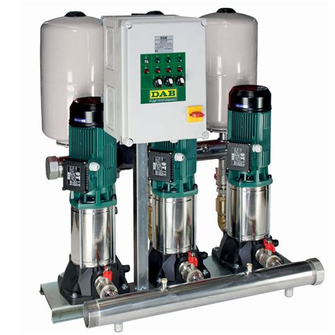 Dab 3 Kvc Sets With 3 Vertical Multistage Centrifugal Pumps Filpumps