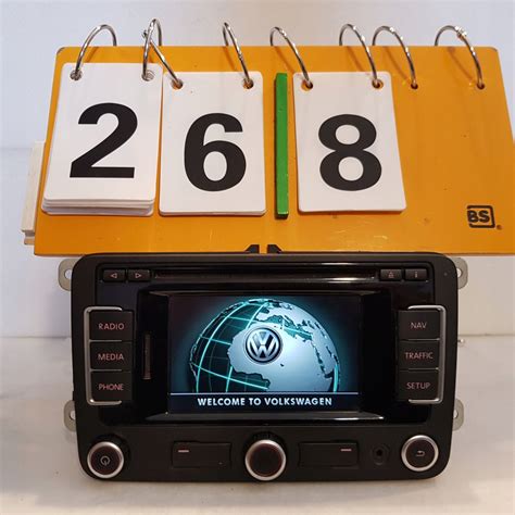 Radio Vw Rns Golf V Passat B Caddy Touran Kod