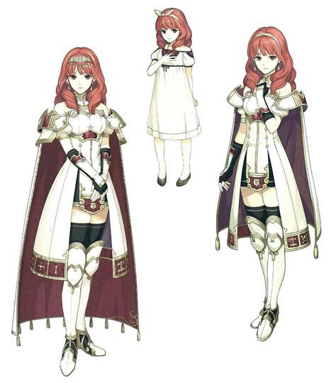 Celica Concept Artwork Fire Emblem Echoes Shadows Of Valentia Art