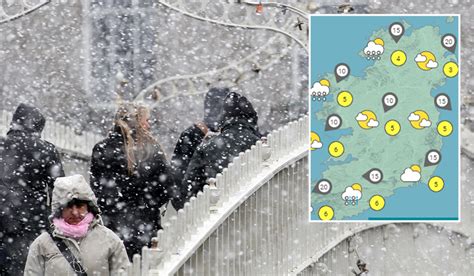 Heavy Snow To Cause Havoc As Ireland Battles Plummeting Temperatures