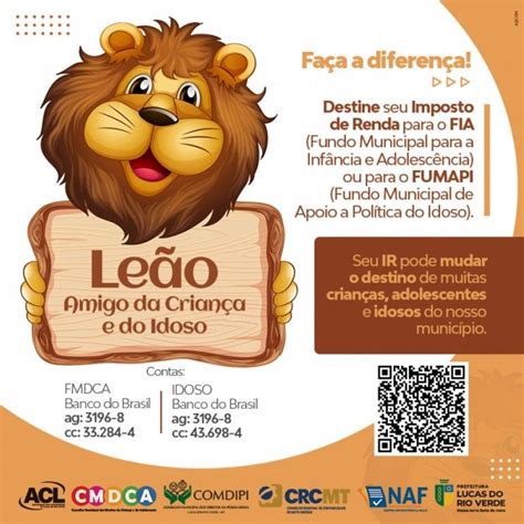 Campanha Le O Amigo Da Crian A Lan Ada Em Lucas Do Rio Verde