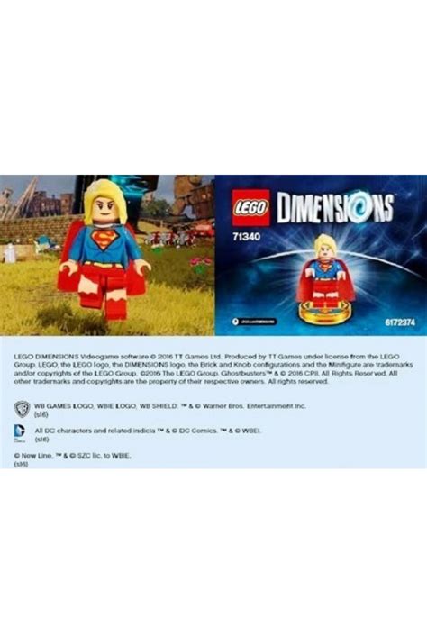 Фигурка SuperGirl - LEGO Dimensions 71340 - ShowGames.ru