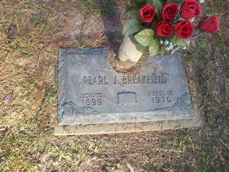 Pearl Jane Jenkins Breakfield Find A Grave Memorial