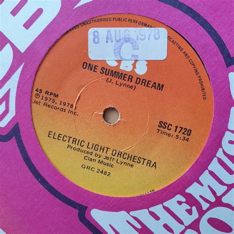 Electric Light Orchestra – Mr. Blue Sky - Vinyl 7" Record - Very-Good+ ...